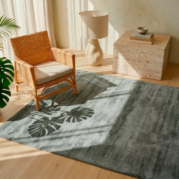 Alfombra rectangular de sal�n tejida (160 x 230 cm) Antique Gris