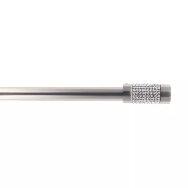 Kit asta per tenda estensibile (L210 - L380 cm / D19 mm) Lilla Argento
