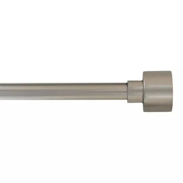 Kit de tringle extensible (L120 - L210 cm / D19 mm) Palermo Argent