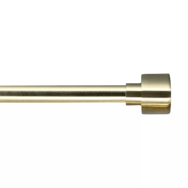 Ausziehbares Stangen-Set (L120 - L210 cm / D19 mm) Palermo Gold