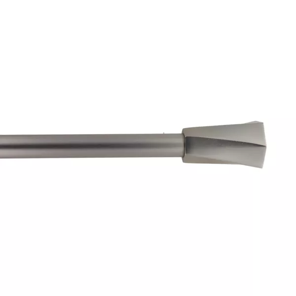 Ausziehbares Stangen-Set (L120 - L210 cm / D19 mm) Vinyasa Silber