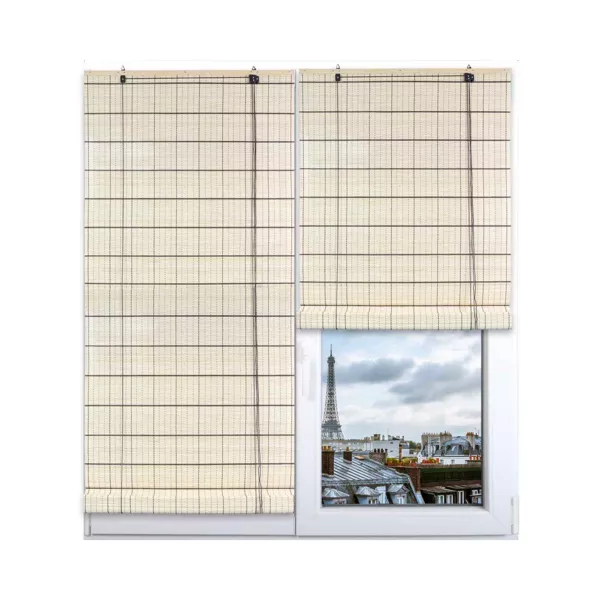 Store enrouleur � baguettes bambou (90 x 180 cm) Bali Naturel