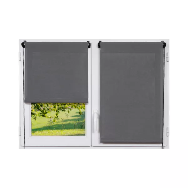 Tenda a rullo termica (210 x 220 cm) Iso Grigio