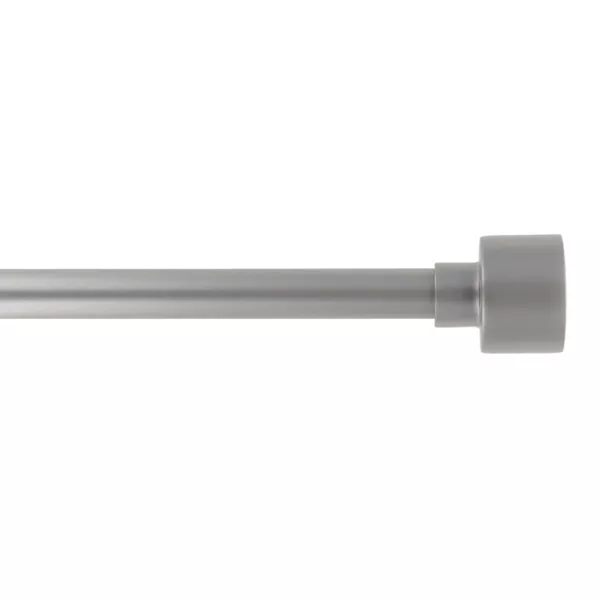 Kit asta tenda estensibile (L120 - 210 cm / D19 mm) Palermo Grigio argento