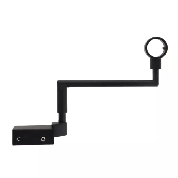 Lot de 2 supports Fix'vit (L180 - D20 mm) Noir mat