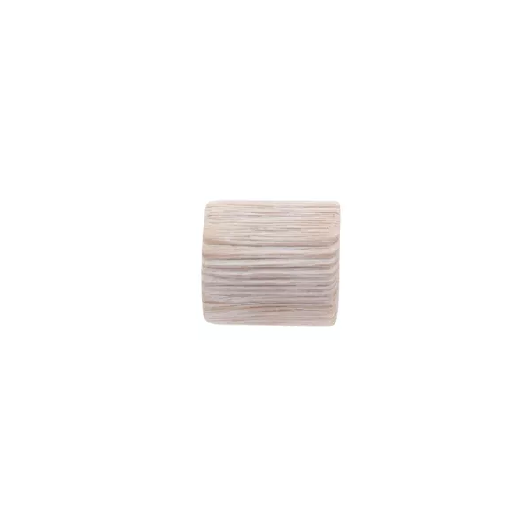 Set di 2 tappi per asta in legno cerato (D28 mm) Soren Naturale