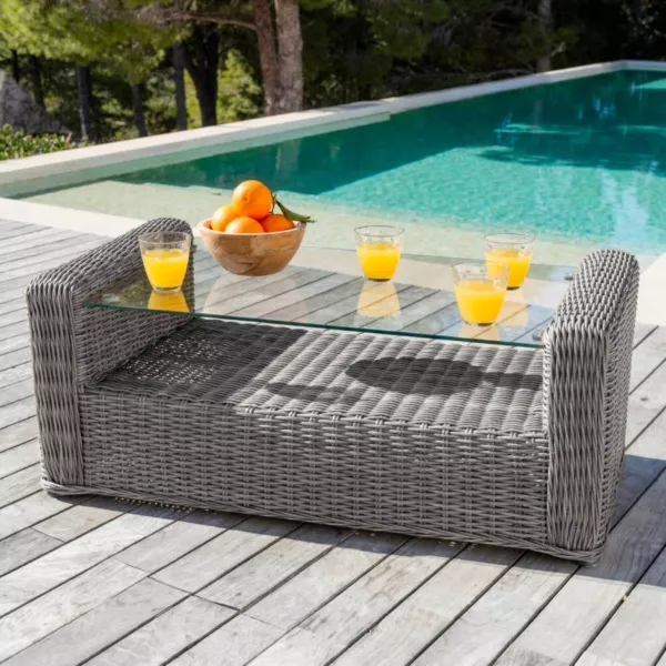 Loungetisch Calvi - Grau