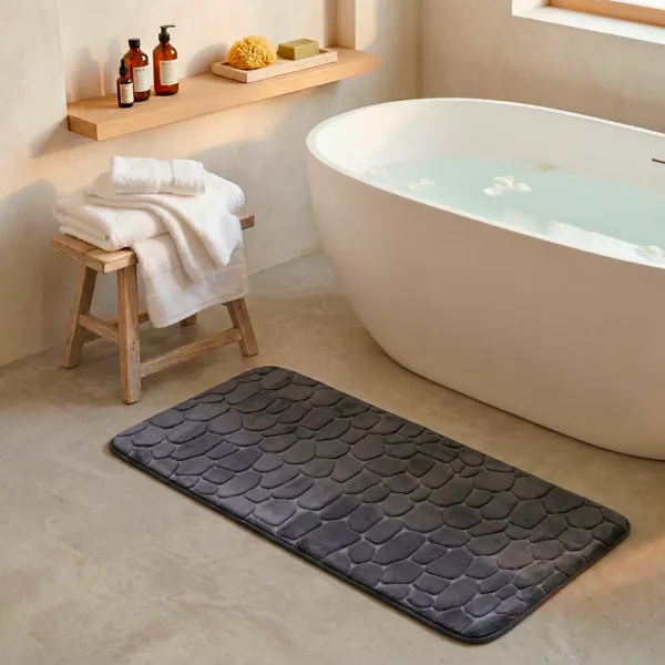 Tappeto Memory Roc Grigio scuro