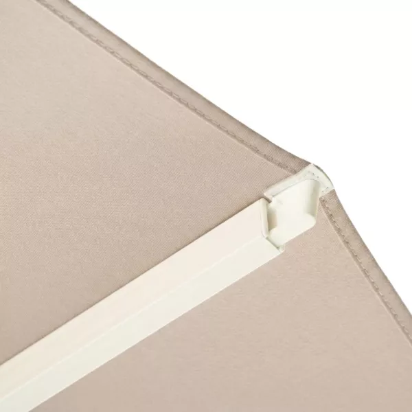 Schirmbespannung f�r Sonnenschirm mit Schwenkarm (3 x 3 m) Elyra Taupe