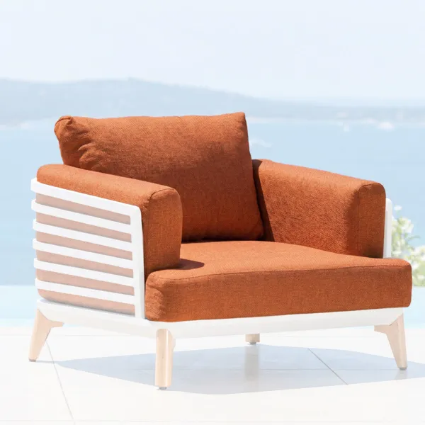 Housses de coussin de remplacement pour Fauteuil Monte Carlo Terracotta