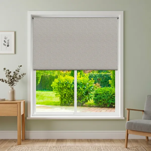 Tenda a rullo oscurante testurizzata (180 x 200 cm) Nyx Tortora