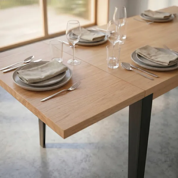 Massivholzverl�ngerung f�r Tisch (90 cm) Bristol Naturfarben