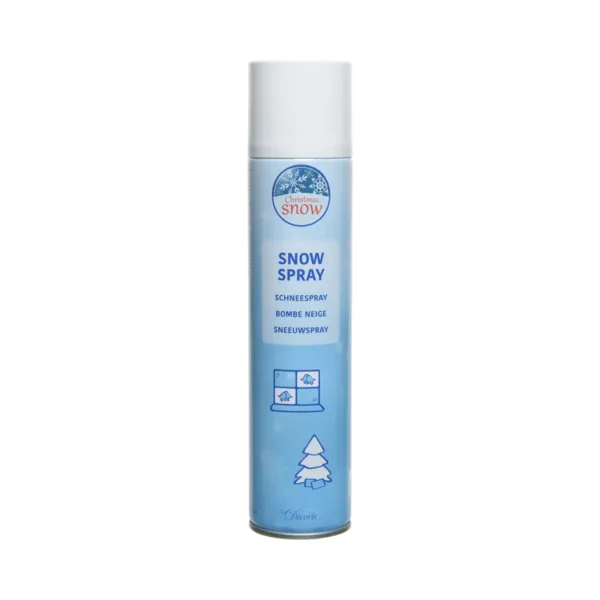 Bomboletta di neve (300 ml) per albero Bianco