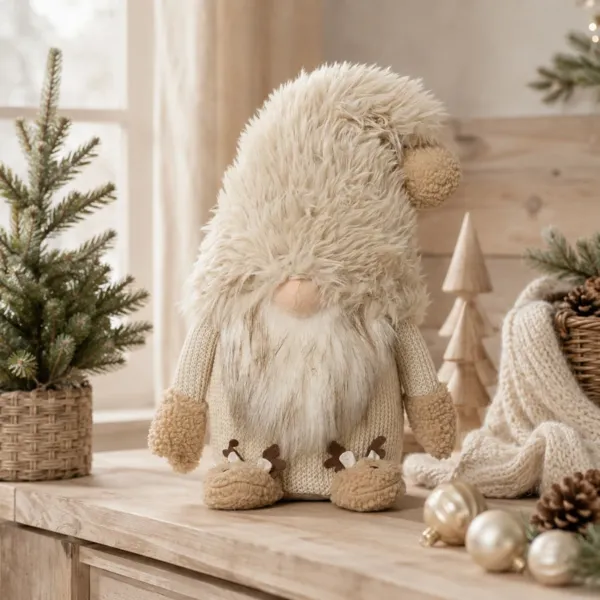 Folletto decorativo (H45 cm) Ga�tan Crema