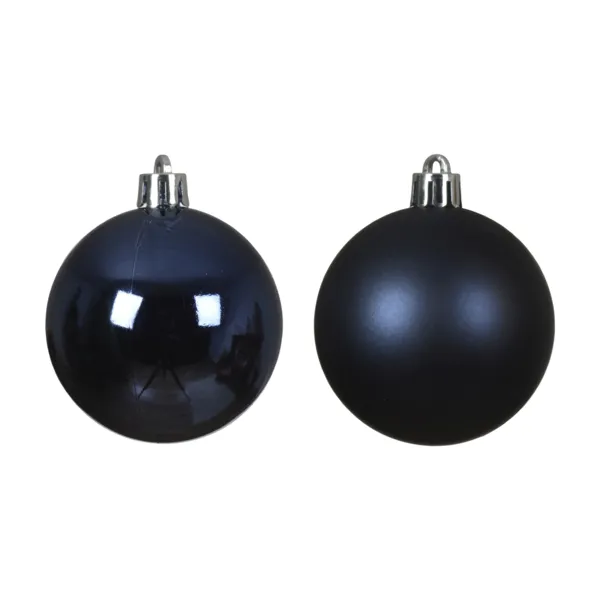 Set di 30 palline di natale assortite Aravis Blu notte