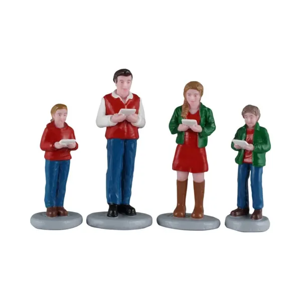 Lemax Figuren Familie Koor