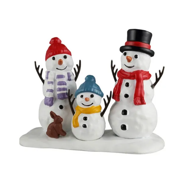 Lemax Figuren Sneeuwpop Familie