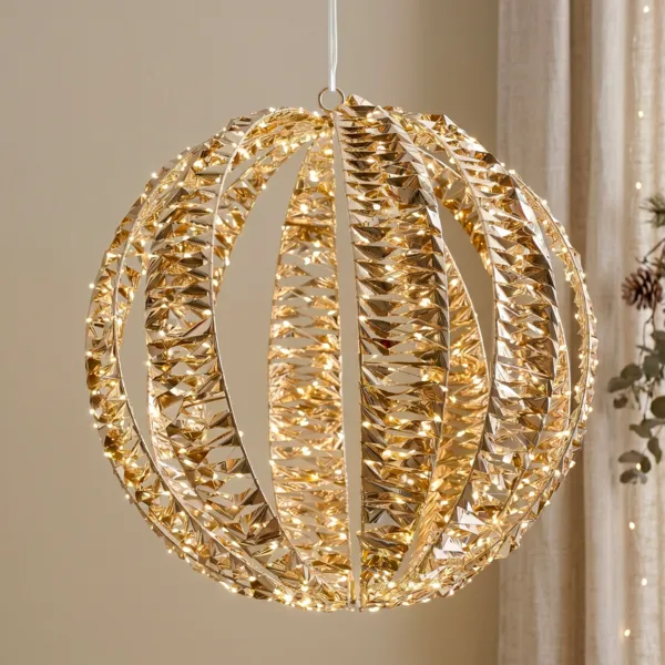 Lichtbol 720 LED (D50 cm) Flitseffect Lichtgoud en warm wit