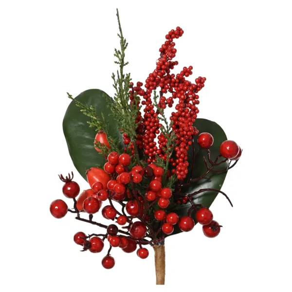 Tannenzweig (H25 cm) Big Berry Rot