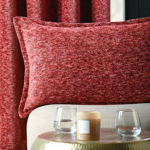 Coussin rectangulaire tiss� (45 x 70 cm) Dublin Terracotta
