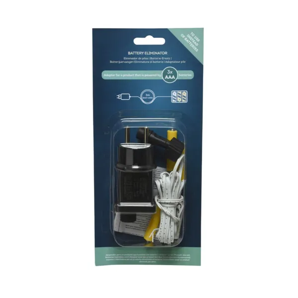 Adattatore di rete universale per pile 3 x AAA