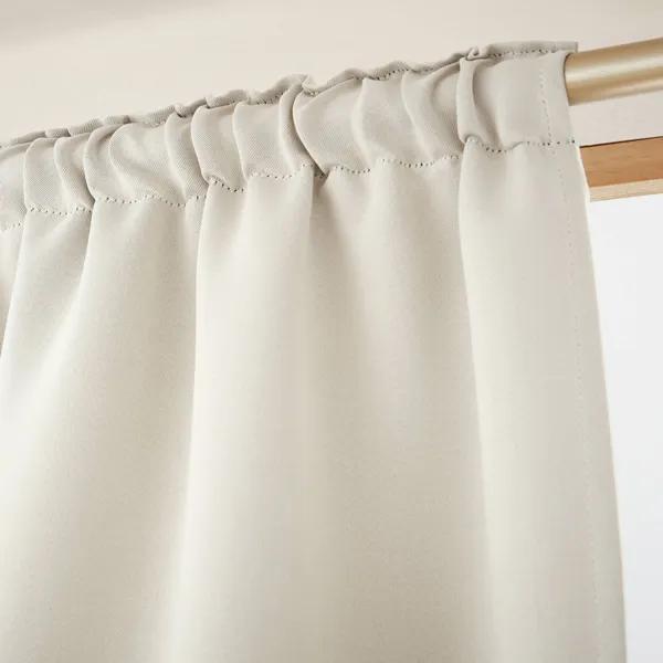Tenda semi-oscurante termica con passanti nascosti (140 x 240 cm) Nocta Beige