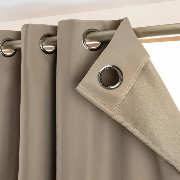 Tenda semi-oscurante termica (140 x 240 cm) Nocta Tortora