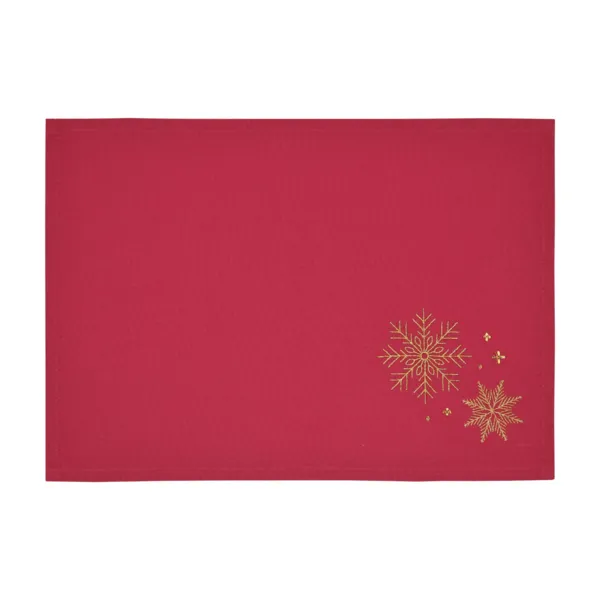 Set aus 2 Baumwoll-Weihnachtstischsets (30 x 45 cm) Clark Mehrfarbig