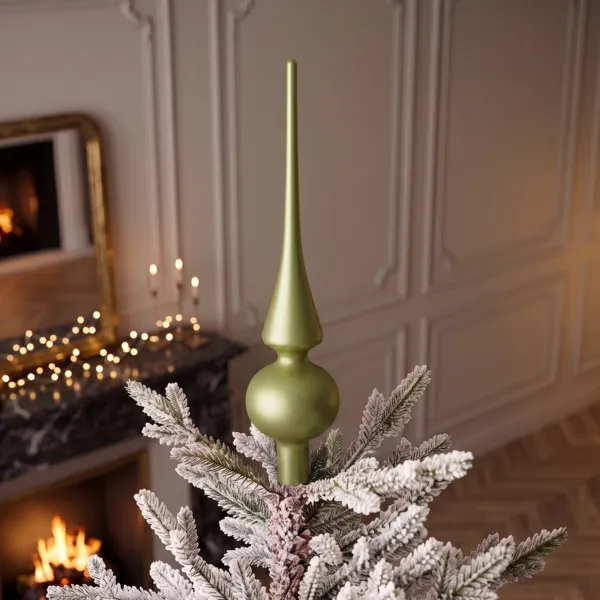 Remate para �rbol de Navidad Boreal Pistacho
