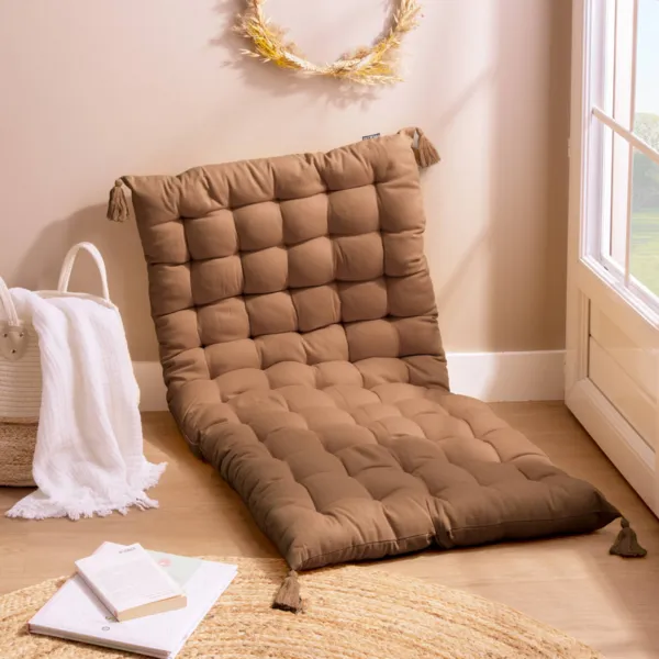 Matelas de sol coton (120 x 60 cm) Pixel Camel