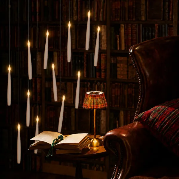 Set mit 10 batteriebetriebenen LED-H�ngelichtern (H15 cm) Lichter in der Luft Warmwei�