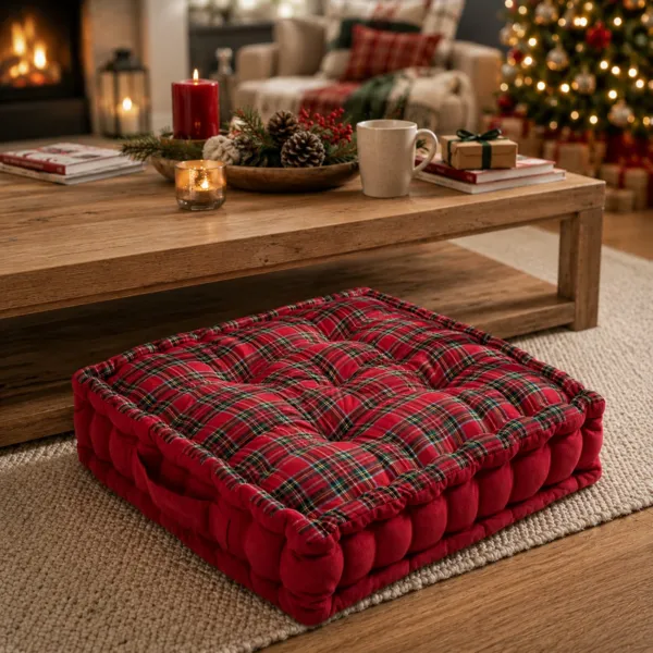 Cuscino da pavimento in cotone (45 x 45 cm) Clark Multicolore