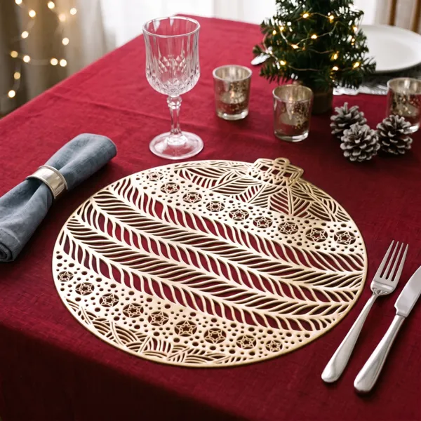 Set de table Boule Or