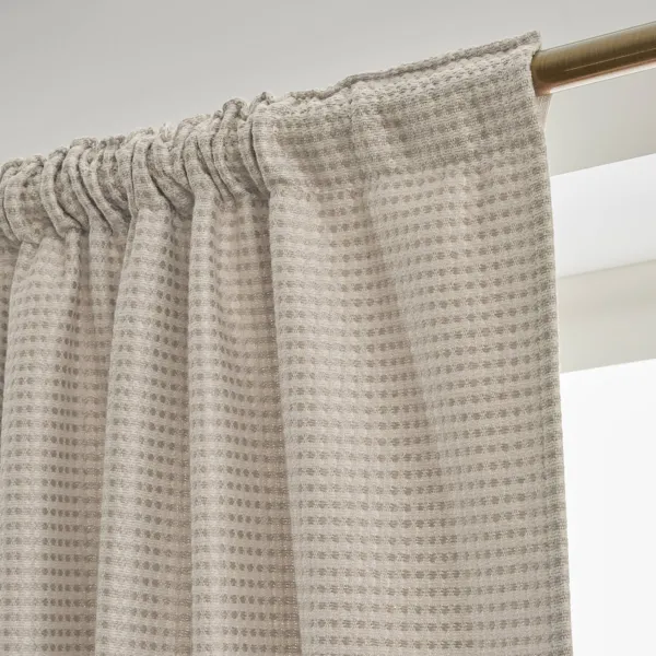 Tenda semi-oscurante termica passanti nascosti (140 x 240 cm) Lona Beige