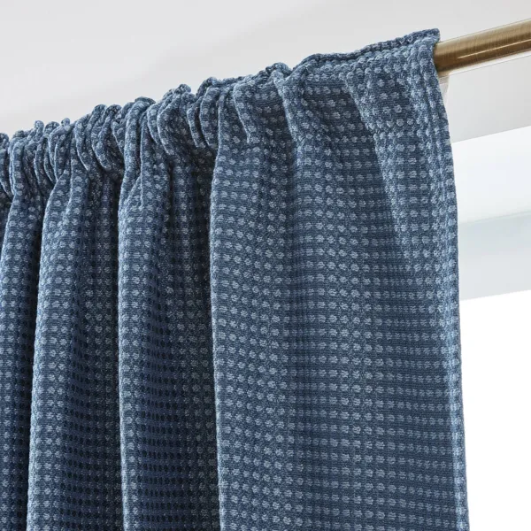 Tenda semi-oscurante termica passanti nascosti (140 x 240 cm) Lona Blu