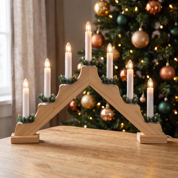 Candelabro luminoso Minuteur Natural