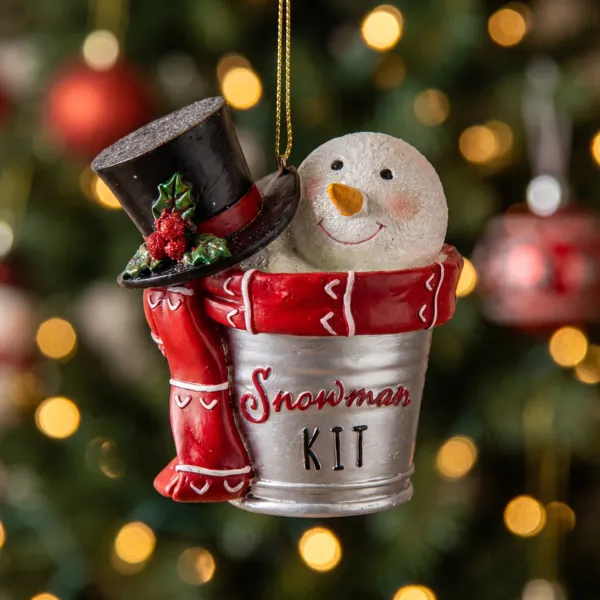 Pupazzo di neveSnowman Rosso