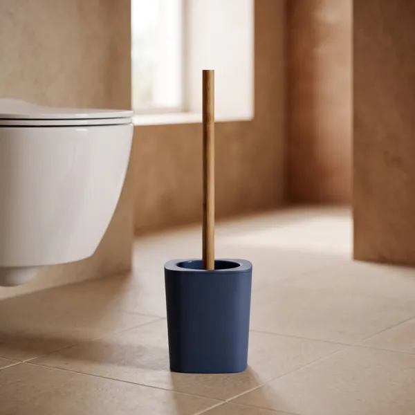 Brosse WC Evy Bleu marine