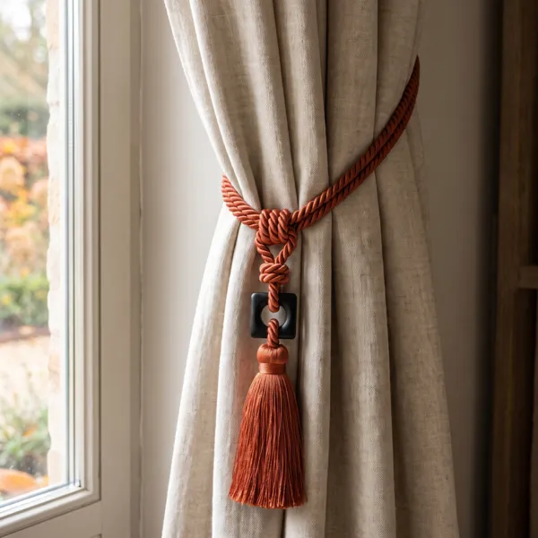 Gardinholdback Romy Terracotta