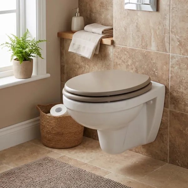 WC Sitz Timeless Uni Taupe