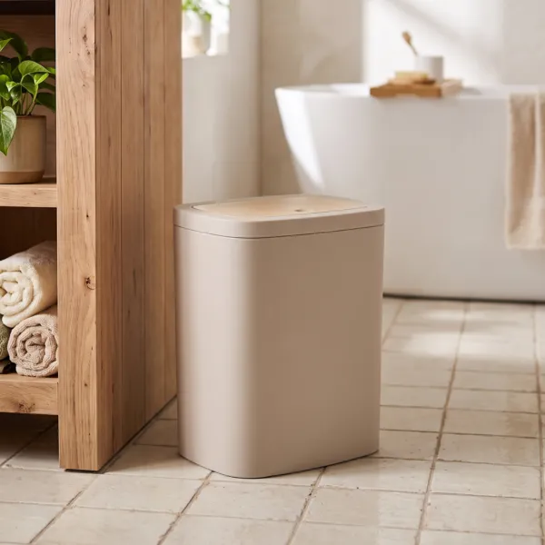 Abfalleimer Bad 5L Cosy Beige - Badzubehör