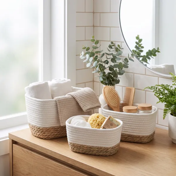 Körbe und kisten - Weiß - Deko-accessoires