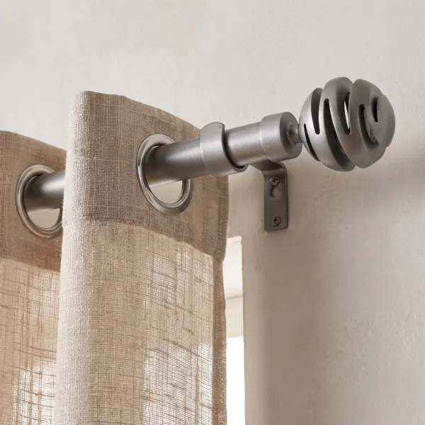 Kit de barra extensible (L140 - L260 cm / D19 mm) Villalouise Gris hormig�n