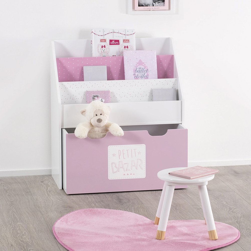 Guarda juguetes Nube Blanco - Mueble infantil - Eminza