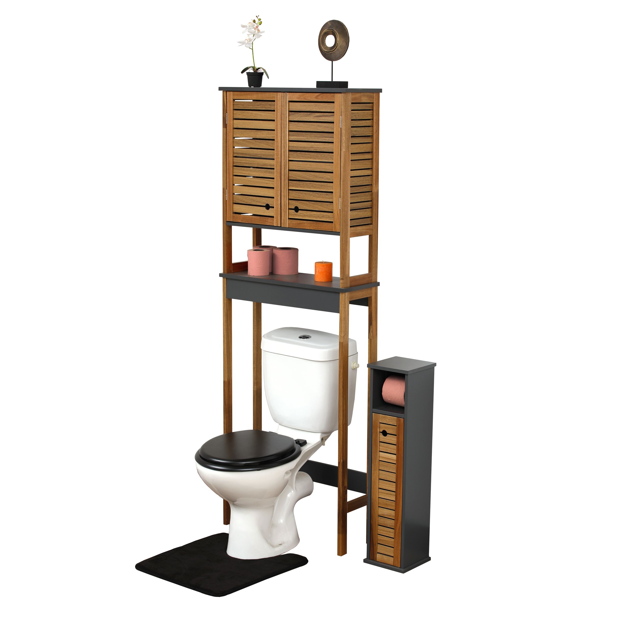 Mueble para arriba WC Elément Acacia - Decoración de baño - Eminza