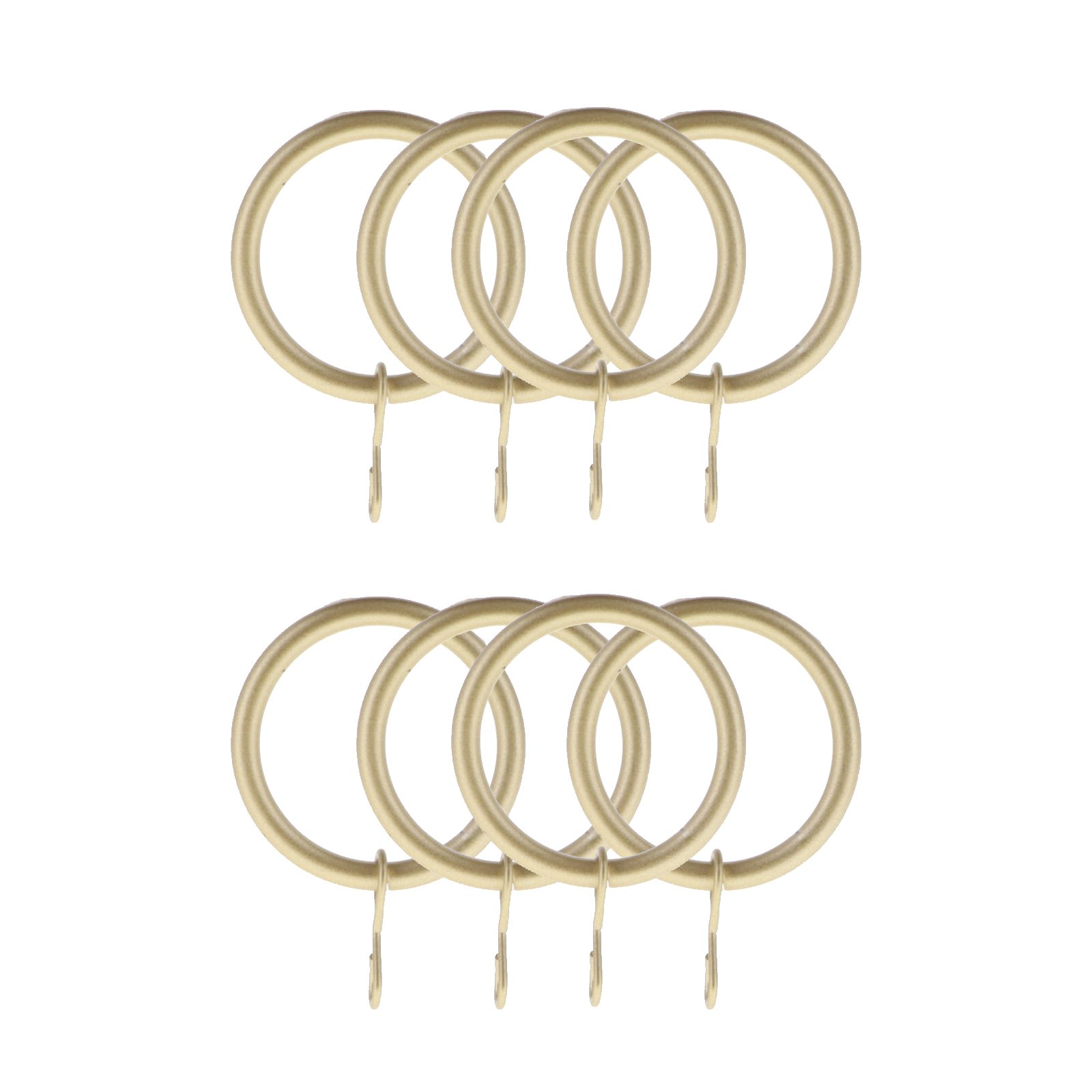 Set di 8 anelli per bastone per tenda (D20 mm) Jim Oro