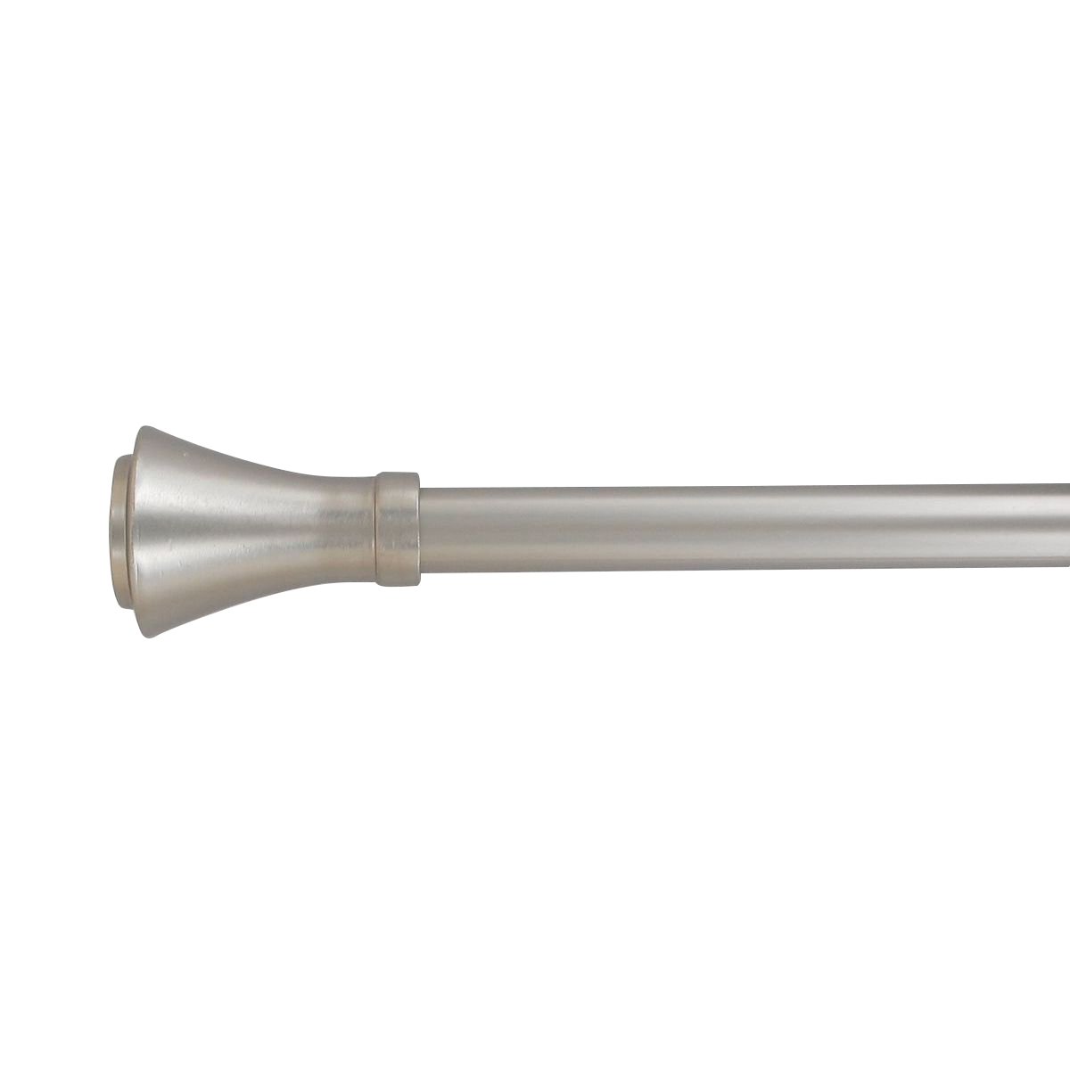 Set bastone per tenda allungabile (L120 - L210 cm / D19 mm) Brasserie  Argento - Accessori, bastoni tenda - Eminza