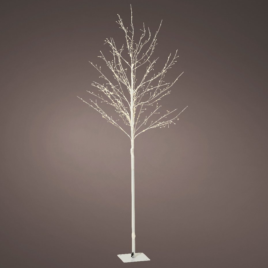 Arbre lumineux Faucia 180 cm Blanc chaud - Sapin et arbre