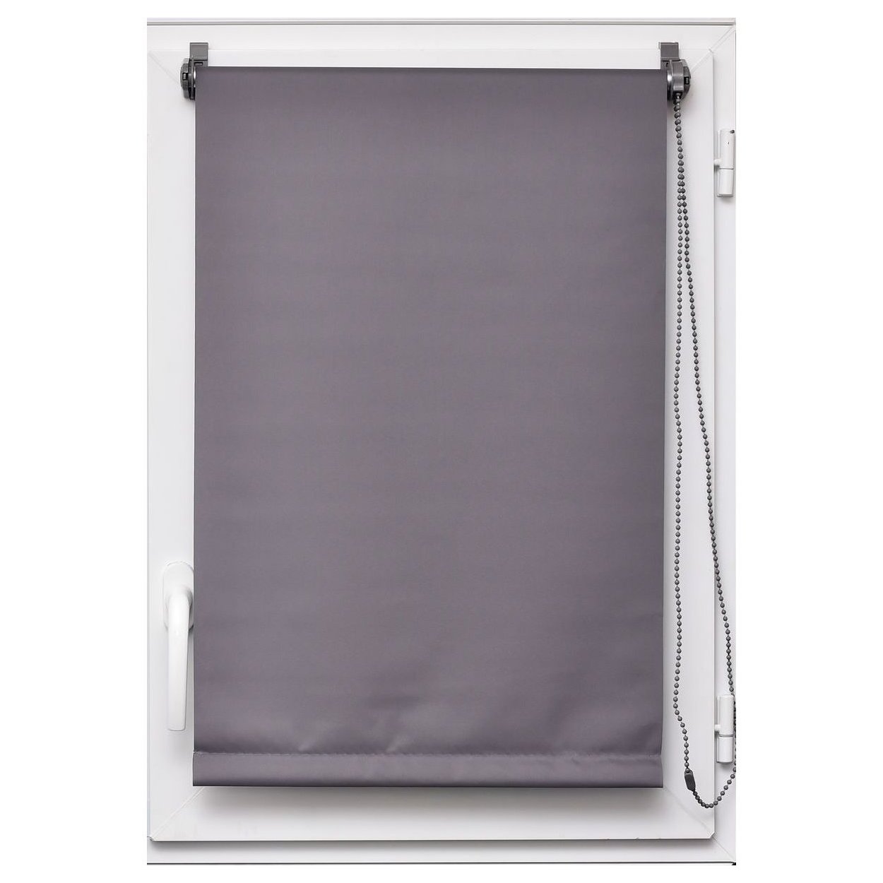 Store Enrouleur Tamisant VidaXL - 120x175 Cm, Gris, Polyester, Chaîne De Traction