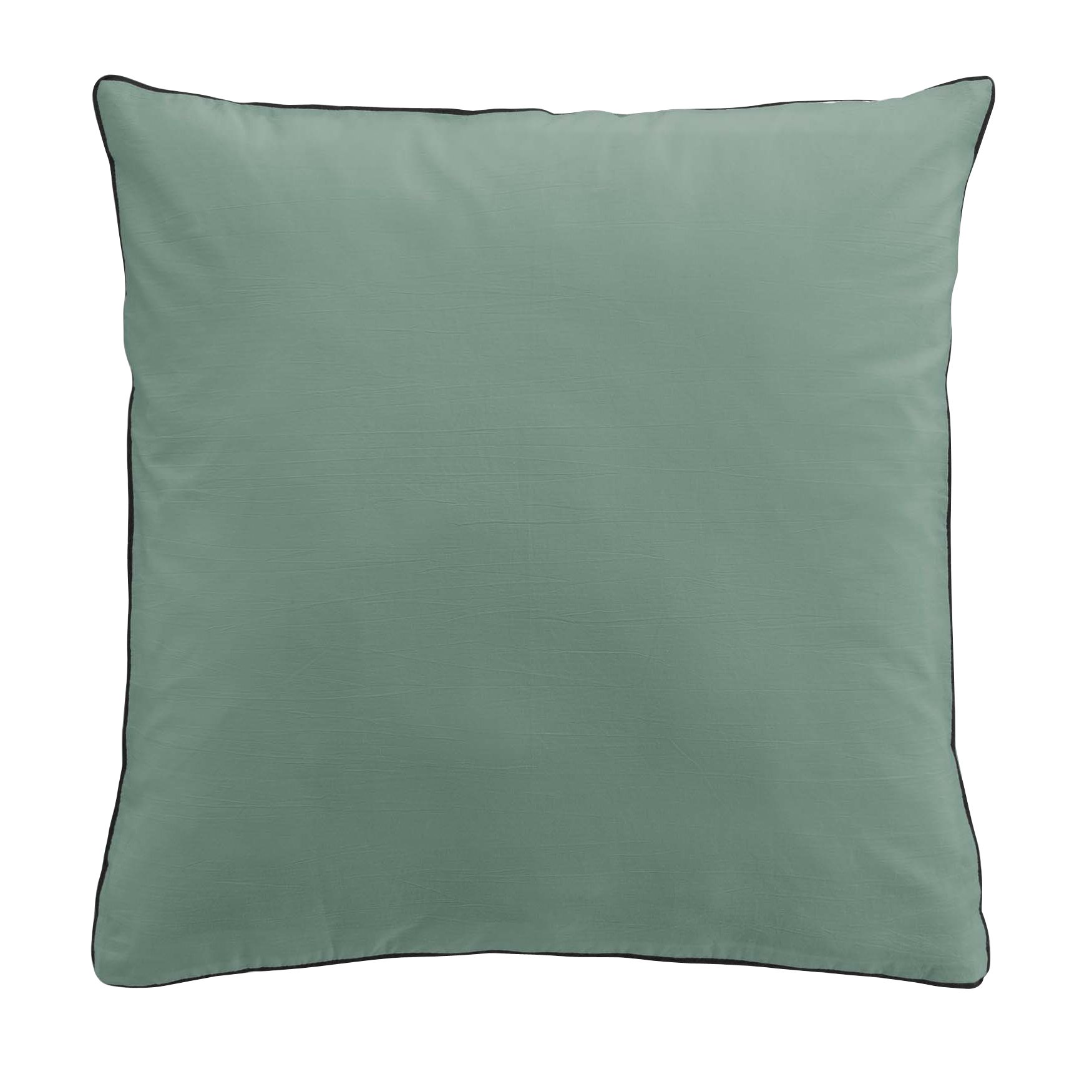Copripiumino e due federe quadrate (260 cm) Linette Verde salvia -  Biancheria da letto - Eminza